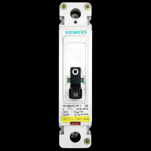 SIEMENS 32 MCCB 40kA 3VF3116-1VG41-0AA0