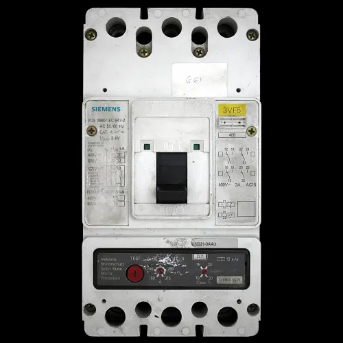 SIEMENS 315 MCCB TRIPLE POLE 40kA 3VF5 3VF5211-1EL71-0AA0