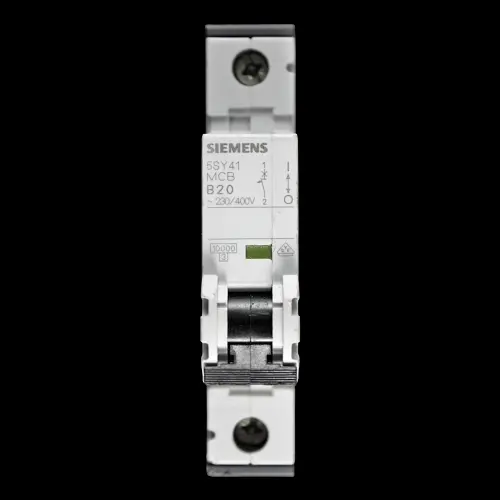 SIEMENS 20 AMP CURVE B 10kA MCB CIRCUIT BREAKER 5SY4120-6 5SY41