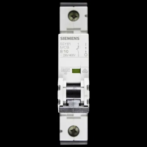SIEMENS 10 AMP CURVE B 6kA MCB CIRCUIT BREAKER 5SY6110-6 5SY61