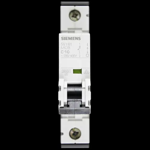 SIEMENS 10 AMP CURVE C 6kA MCB CIRCUIT BREAKER 5SY6110-7 5SY61