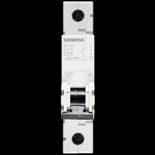 SIEMENS 25 AMP CURVE C 6kA MCB CIRCUIT BREAKER 5SJ6125-7 5SJ61