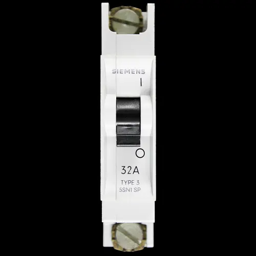 SIEMENS 32 AMP TYPE 3 M6 MCB CIRCUIT BREAKER 5SN1