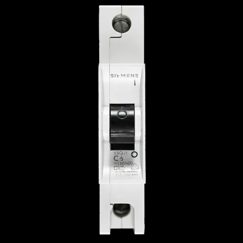 SIEMENS 6 AMP CURVE C 3kA MCB CIRCUIT BREAKER 5SQ21