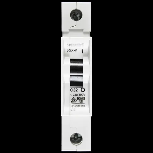 SIEMENS 32 AMP CURVE C 10kA MCB CIRCUIT BREAKER 5SX41 5SX4