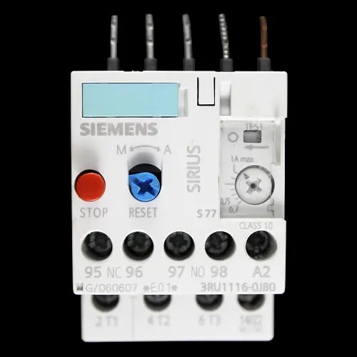 SIEMENS 0.7 - 1 AMP OVERLOAD RELAY 3RU1116-0JB0