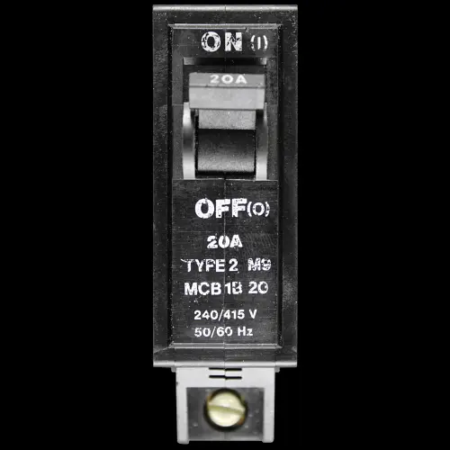 SIMPLEX TYPE 2 20 MCB M9 CIRCUIT BREAKER MCB1B20