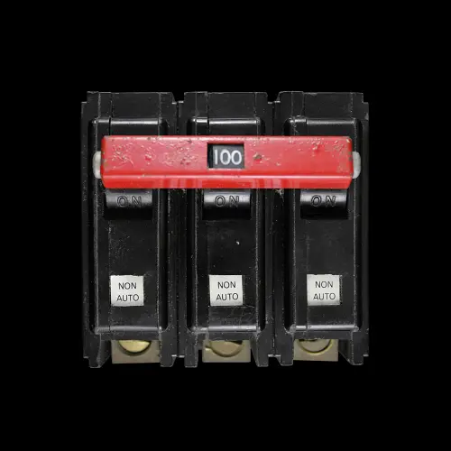 OTTERMILL CHILTON 100 MAIN SWITCH DISCONNECTOR TRIPLE POLE QUICKLAG&hyphen;P
