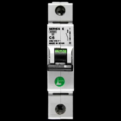 STEEPLE C 6 MCB 6kA CIRCUIT BREAKER SERIES E