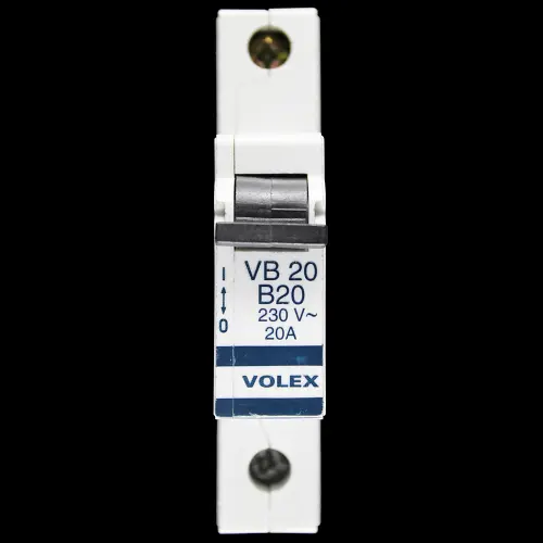 VOLEX B 20 MCB 6kA CIRCUIT BREAKER VB20 OS