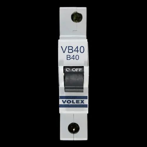 VOLEX 40 AMP CURVE B 6kA MCB CIRCUIT BREAKER VB40 WC