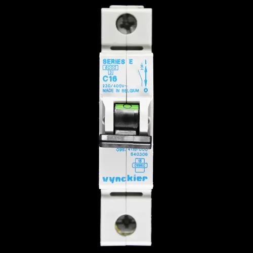 VYNCKIER 16 AMP CURVE C 6kA MCB CIRCUIT BREAKER SERIES E 640306 099/4116-000