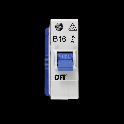 WYLEX 16 AMP CURVE B 3kA MCB CIRCUIT BREAKER PUSH PLUG IN SK