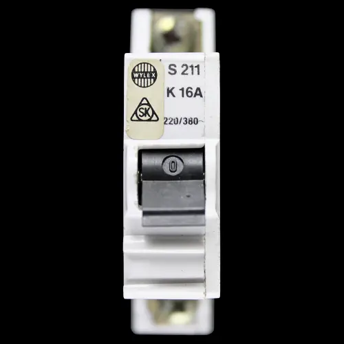 WYLEX 16 AMP CURVE K 10kA MCB CIRCUIT BREAKER S211 SK